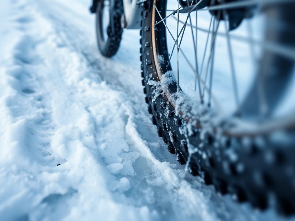 Зимняя покрышка в действии